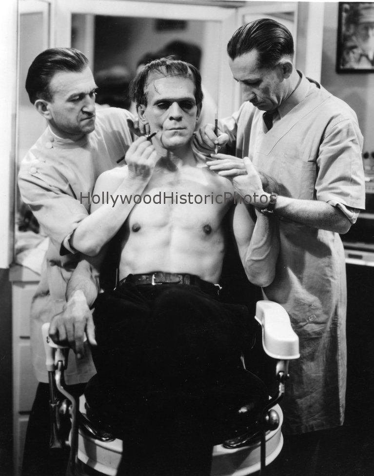 Frankenstein 1931 with Jack Pierce WM.jpg